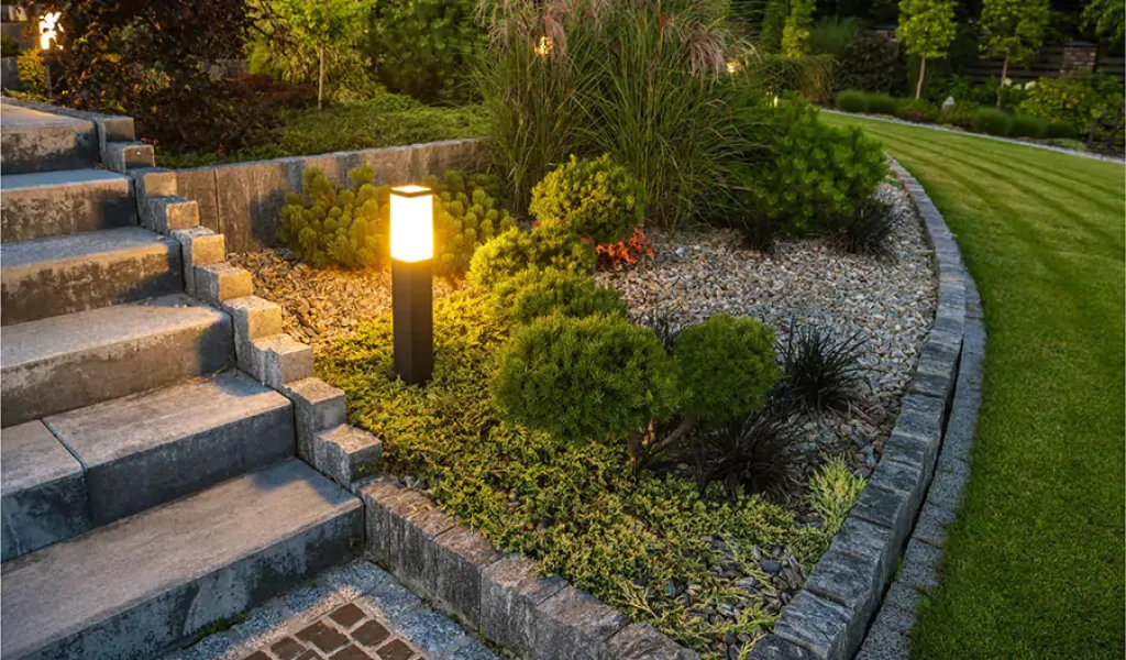 Backyard Garden LED Light Illumination